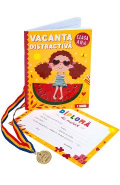 Poza produsului Pachet: Vacanta distractiva + Diploma + Medalie - Clasa 2 - Aurelia Seulean, Marioara Minculescu, Elena Oltean