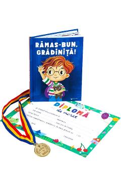 Coperta cărții 'Pachet: Rămas-bun, grădiniță! + Diplomă + Medalie'