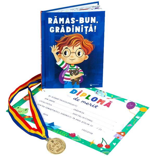 Pachet: Ramas-bun, gradinita! + Diploma + Medalie