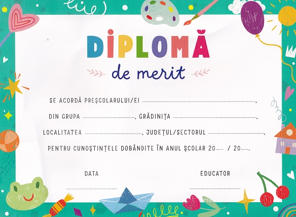 Coperta cărții 'Pachet: Rămas-bun, grădiniță! Fabule + Diplomă + Medalie'