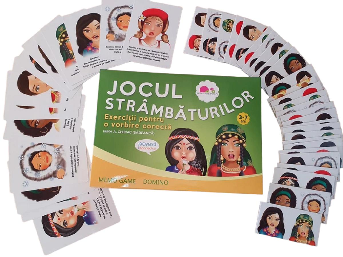 Coperta cărții 'Jocul strâmbăturilor - Irina A. Chiriac'