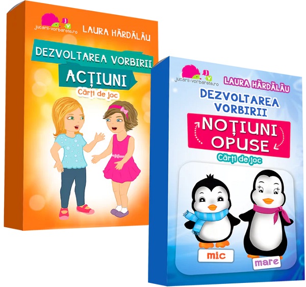 Coperta cărții 'Set. Dezvoltarea vorbirii: Noțiuni opuse. Acțiuni - Laura Hardălău'