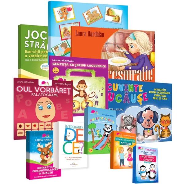 Aventuri logopedice: Kit pentru copiii cu autism - Laura Hardalau