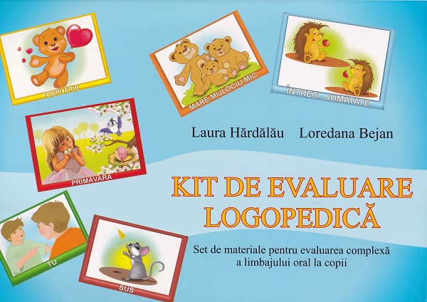 Coperta cărții 'Aventuri logopedice: Kit pentru copiii cu autism - Laura Hărdălău'