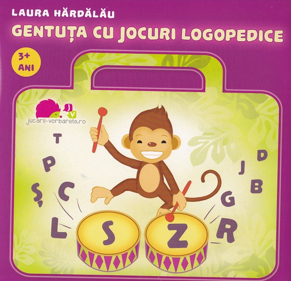 Coperta cărții 'Aventuri logopedice: Kit pentru copiii cu autism - Laura Hărdălău'