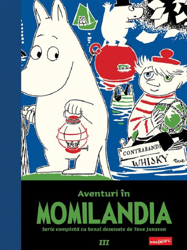 Coperta cărții 'Aventuri în Momilandia Vol.3 - Tove Jansson'