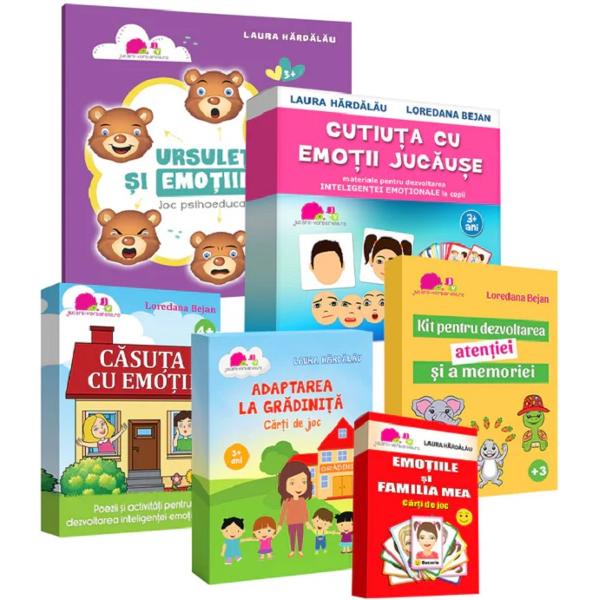 Emotii si cuvinte: Jocuri si activitati pentru copiii cu autism - Laura Hardalau, Loredana Bejan