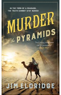 Coperta cărții 'Murder at the Pyramids - Jim Eldridge'