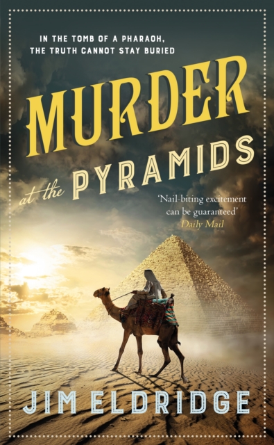 Coperta cărții 'Murder at the Pyramids - Jim Eldridge'