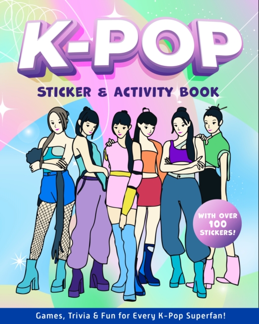 Coperta cărții 'K-Pop Sticker & Activity Book -'