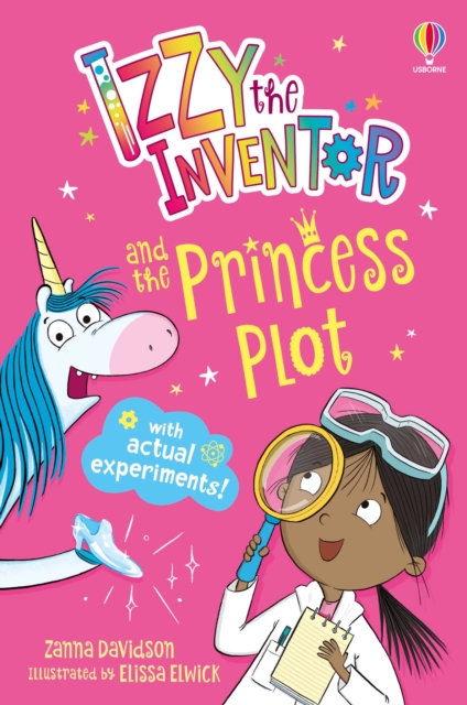 Coperta cărții 'Izzy the Inventor and the Princess Plot - Zanna Davidson'