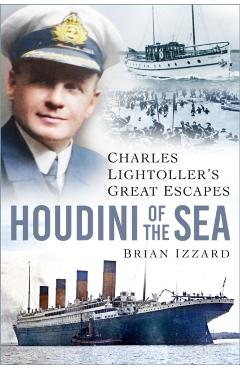 Coperta cărții 'Houdini of the Sea - Brian Izzard'
