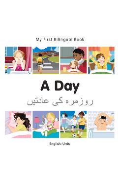 Coperta cărții 'My First Bilingual Book-A Day (English-Urdu) -'