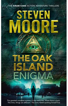 Coperta cărții 'The Oak Island Enigma - Steven Moore'