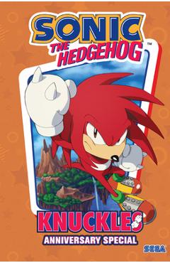 Coperta cărții 'Sonic the Hedgehog: Knuckles Anniversary Special - Ian Flynn'
