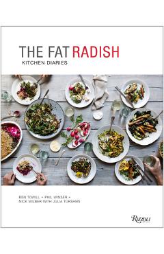 Coperta cărții 'The Fat Radish Kitchen Diaries - Ben Towill'