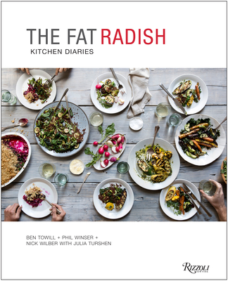 Coperta cărții 'The Fat Radish Kitchen Diaries - Ben Towill'