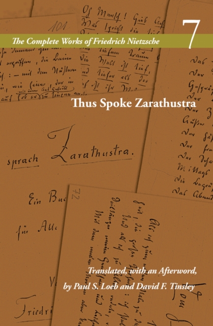 Coperta cărții 'Thus Spoke Zarathustra: Volume 7 - Friedrich Nietzsche'