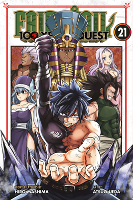Coperta cărții 'Fairy Tail: 100 Years Quest 21 - Hiro Mashima'