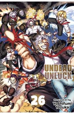 Coperta cărții 'Undead Unluck, Vol. 26 - Yoshifumi Tozuka'