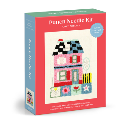 Coperta cărții 'Cozy Cottage Punch Needle Kit -'