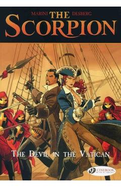 Coperta cărții 'The Devil in the Vatican - Stephen Desberg'