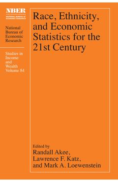 Coperta cărții 'Race, Ethnicity, and Economic Statistics for the 21st Century - Randall Akee'