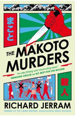 Coperta cărții 'The Makoto Murders - Richard Jerram'