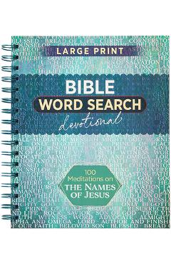 100 Meditations on the Names of Jesus: Word Search Devotional -