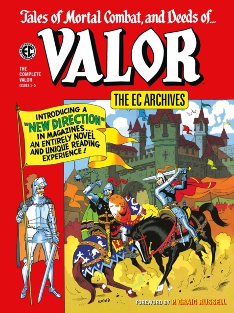 Coperta cărții 'The EC Archives: The Complete Valor - Otto Binder'