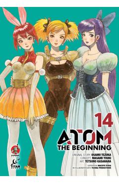 Coperta cărții 'Atom: The Beginning Vol.14 - Osamu Tezuka'