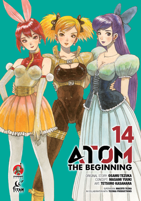 Coperta cărții 'Atom: The Beginning Vol.14 - Osamu Tezuka'