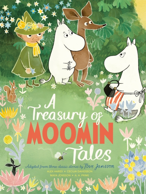 Coperta cărții 'A Treasury of Moomin Tales - Tove Jansson'
