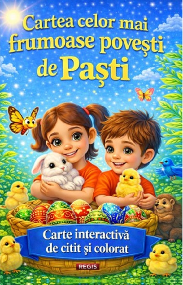 Coperta cărții 'Cartea celor mai frumoase povești de Paști'