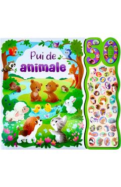 Coperta cărții 'Pui de animale: 50 de sunete'