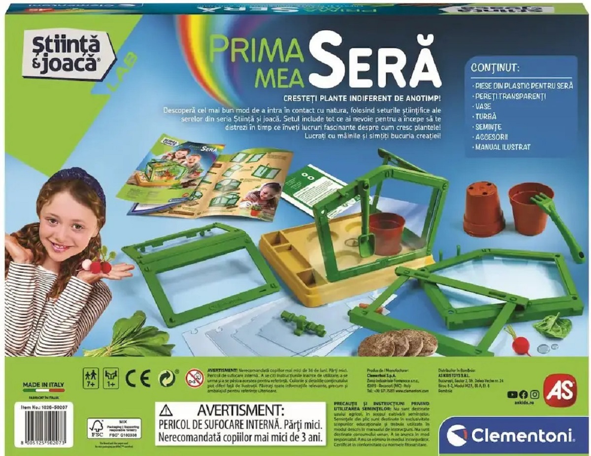 Set educativ: Stiinta si joaca. Prima mea sera LAB