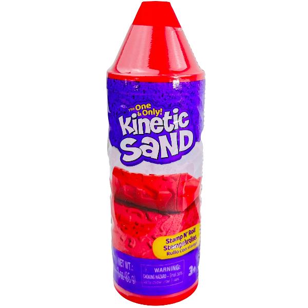 Kinetic Sand: Creion rosu cu stampila
