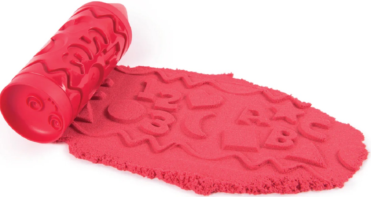 Imaginea produsului 'Kinetic Sand: Creion roșu cu ștampilă'