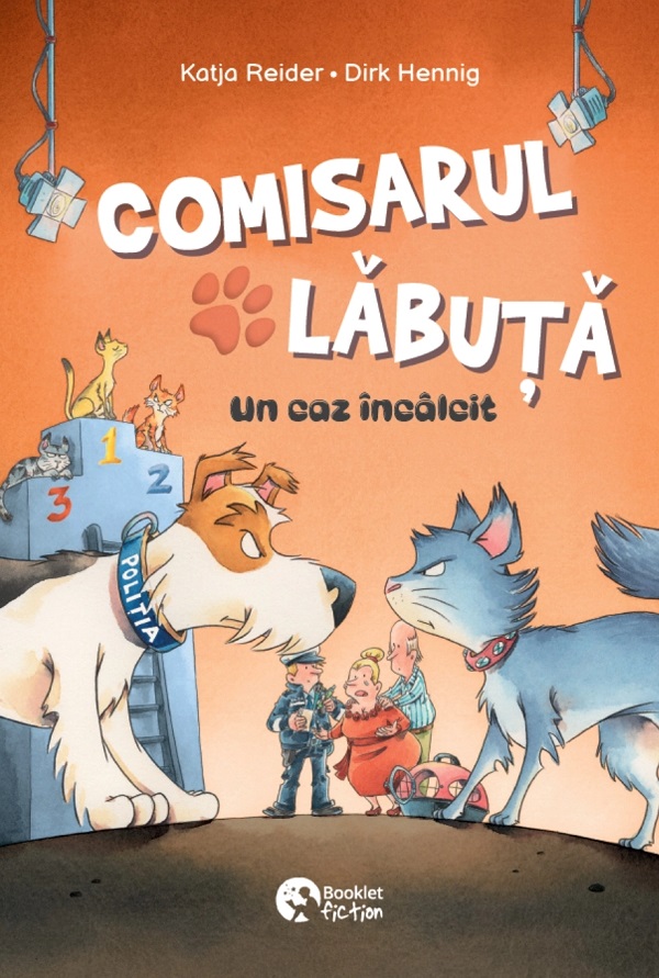 Coperta cărții 'Comisarul Lăbuță Vol.4: Un caz încâlcit - Katja Reider'