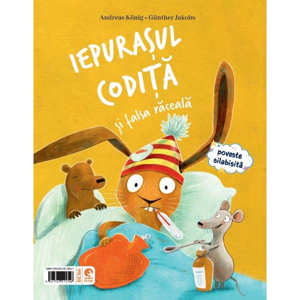 Iepurasul Codita isi infrunta frica. Iepurasul Codita si falsa raceala - Andreas Konig
