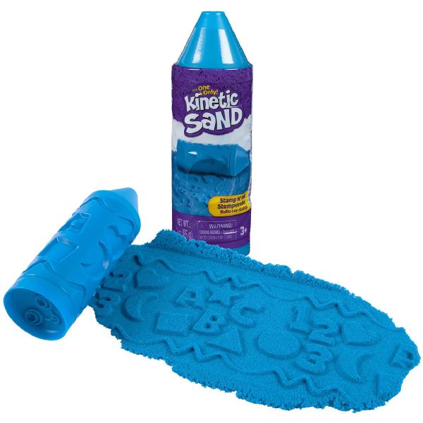 Kinetic Sand: Creion albastru cu stampila