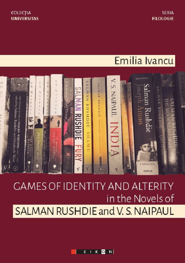 Coperta cărții 'Games of identity and alterity - Emilia Ivancu'
