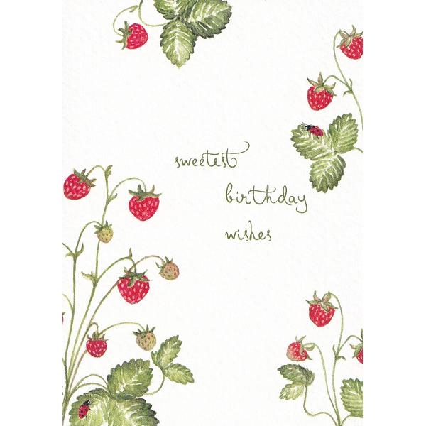 Felicitare: Sweetest birthday wishes. Mai Colorat