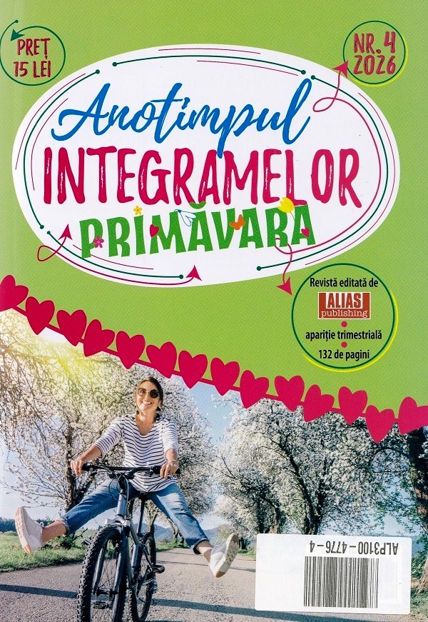 Coperta cărții 'Anotimpul integramelor Nr.4 2026. Primăvara'