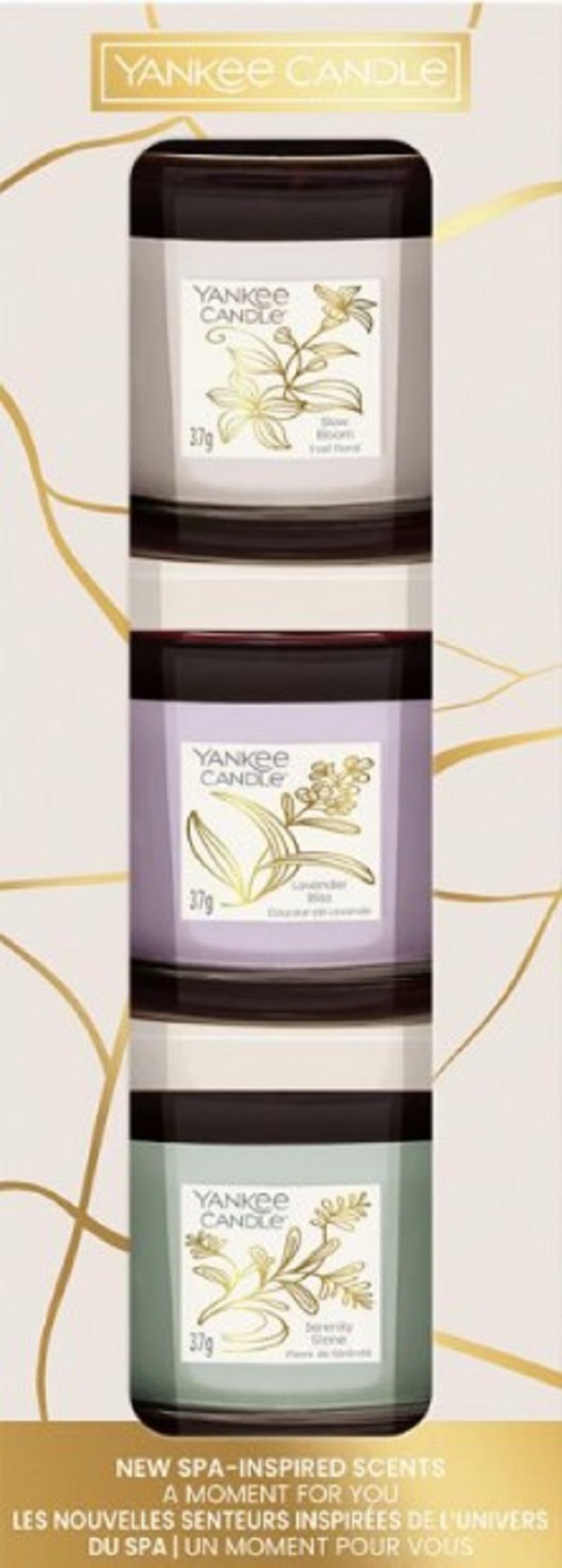 Imaginea produsului 'Set 3 lumânări parfumate minis. Little Luxuries'