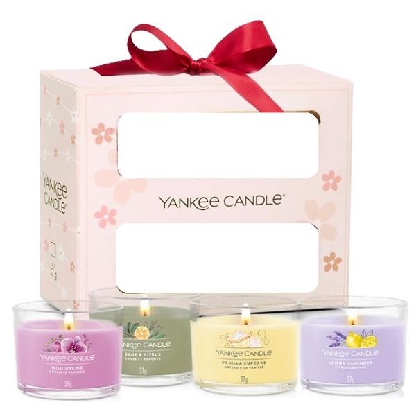 Set 4 lumanari parfumate minis. Filled Votives