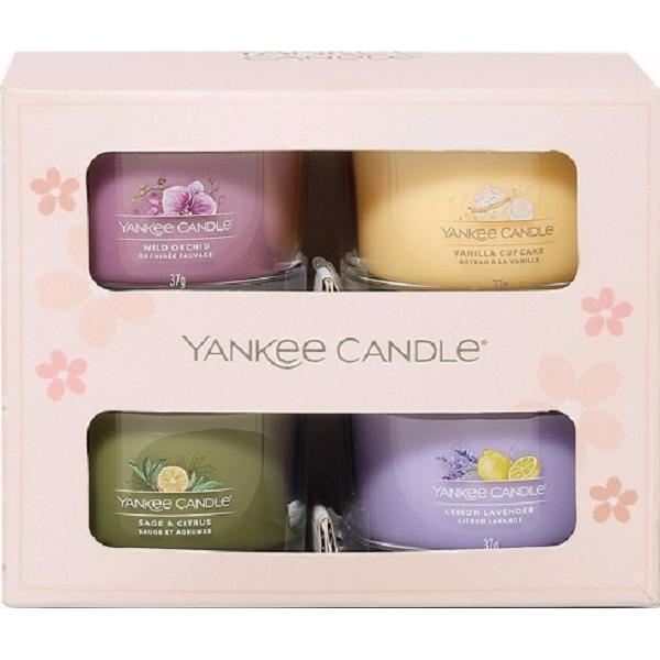 Set 4 lumanari parfumate minis. Filled Votives