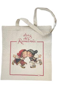 Imaginea produsului 'Sacoșă textilă: Drag de România'