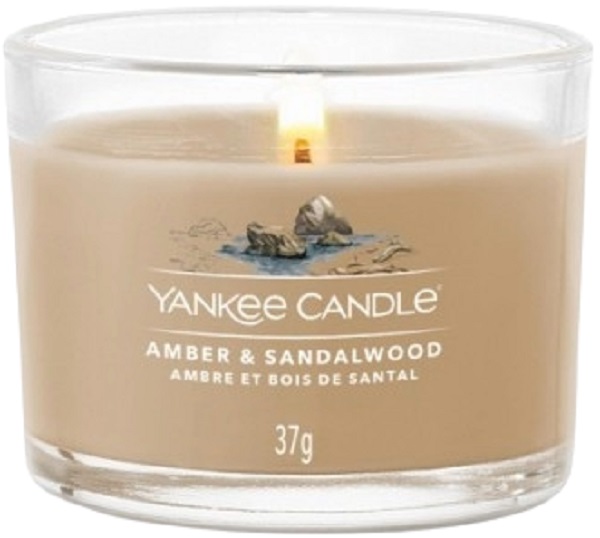 Imaginea produsului 'Lumânare parfumată mini: Amber Sandalwood 37g'