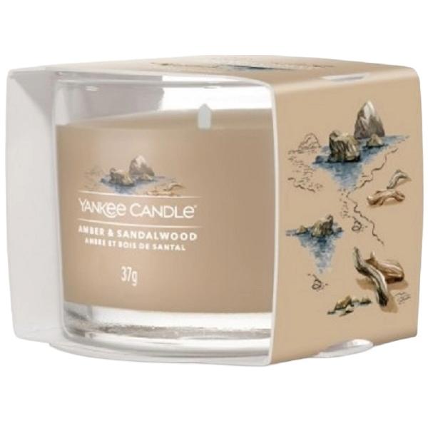 Lumanare parfumata mini: Amber Sandalwood 37g